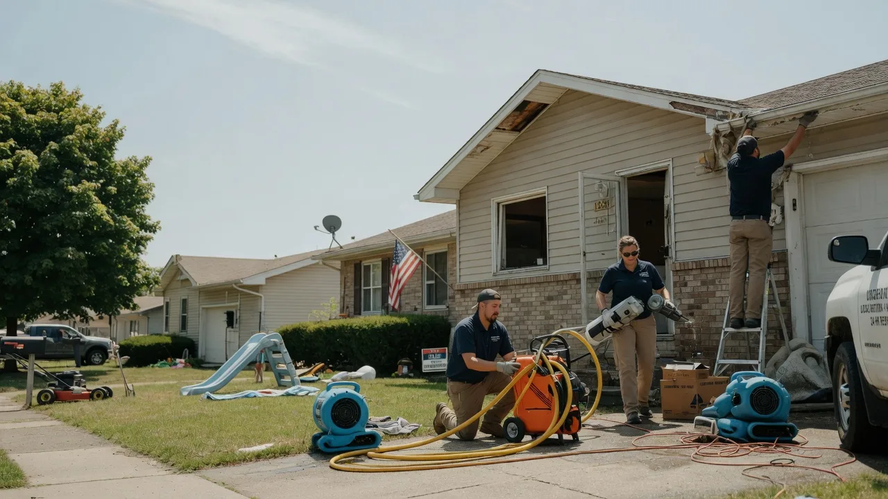 Water Damage Restoration in Darien, IL near me